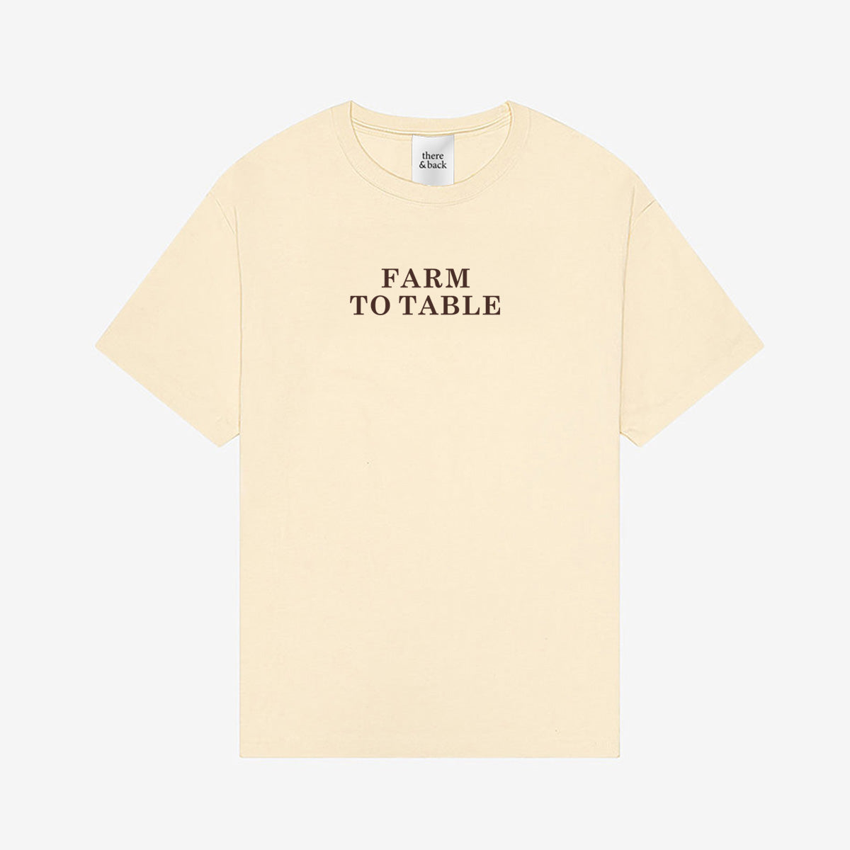 FARM TO TABLE - Unisex Heavyweight Tee (Natural)