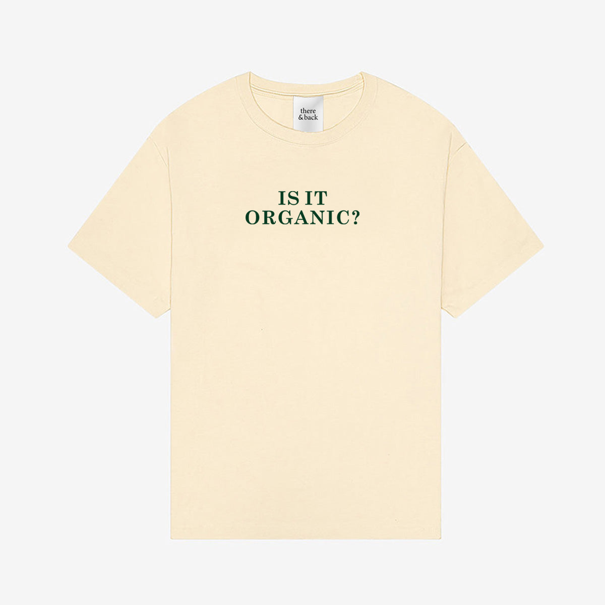 IS IT ORGANIC? - Unisex Heavyweight Tee (Natural)
