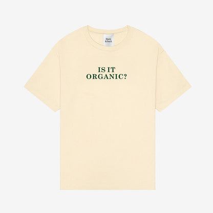 IS IT ORGANIC? - Unisex Heavyweight Tee (Natural)